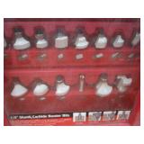 Router Bit Set & Wood Plane