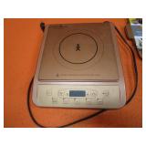 Copper Chef Induction Cooktop w/Griddle & Grill Pans