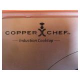 Copper Chef Induction Cooktop w/Griddle & Grill Pans