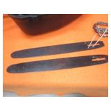 Poulan 18" Chainsaw, Chains & Bars