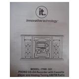 (New) Radio/Record/CD/Cassette Player