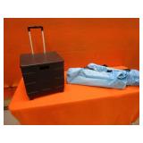 Rolling Storage Box & Camping Chairs