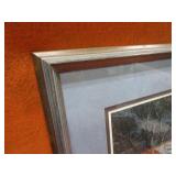 Jim Hansel "Autumn Ringnecks" S&N Print 2206/2700 26"x32" Frame