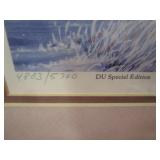 Mark Perry "Secret Haven" S&N Ducks Unlimited Special Edition Print 4883/5700 17"x16" Fame Size