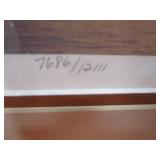 James Hartman Ducks Unlimited 1996 Duck Stamp S&N Print 7686/12111 17"x16" Frame Size