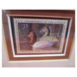 Bruce Miller 1994 Ducks Unlimited Conservation Edition Stamp S&N Print 1517/5000 17"x15" Frame Size