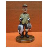 Ducks Unlimited Decanter & Duck Hunter Figure