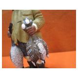 Ducks Unlimited Decanter & Duck Hunter Figure