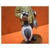 Ducks Unlimited Decanter & Duck Hunter Figure