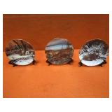 Terry Redlin & Bob Travers Collector Plates, Deer Scenes
