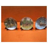 Bruce Miller Collector Plates, Deer Scenes
