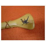 Nancy Luloff Decorative Boat Orr w/Pheasant Scene 6"x35"