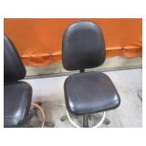 (2) Adjustable Height Bar Stools