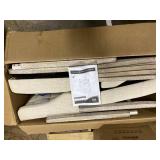 HOMCOM Modern Bar Stools, Tufted Upholstered Barstools, Pub Chairs with Back, Rubber Wood Legs for Kitchen, Dinning Room, Set of 2, Beige (Maybe Missing Hardware)