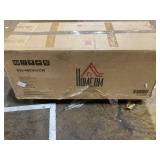 HOMCOM Modern Bar Stools, Tufted Upholstered Barstools, Pub Chairs with Back, Rubber Wood Legs for Kitchen, Dinning Room, Set of 2, Beige (Maybe Missing Hardware)