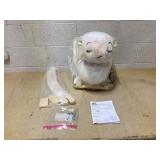 Qaba Baby Rocking Horse, Sheep Rocking Horse with Lullaby Song for Toddlers 1836 Months, White