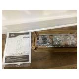 HOMCOM 72" Farmhouse Pantry Cabinet with Adjustable Shelves, Kitchen Pantry Cabinet with 2 Doors, Brown