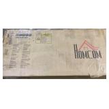 HOMCOM 72" Farmhouse Pantry Cabinet with Adjustable Shelves, Kitchen Pantry Cabinet with 2 Doors, Brown