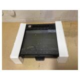 HOMCOM 27" Freestanding Electric Fireplace with Mantel, 1400W Replaceable Fireplace Insert Heater with Timer, Black (MISSING MANTEL, FIREPLACE ONLY)