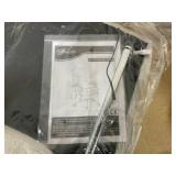 Vinsetto Executive Office Chair with Vibration Massage, Microfibre Swivel Desk Chair, Heated Reclining Computer Chair with Lumbar Support Pillow, Footrest, Light Gray