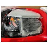 Aosom 6V Kids Electric Ride On Car, Licensed Audi TT RS with Suspension System and Remote Control, Horn, 5 Songs, Lights, MP3 Player, Red