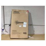 Outsunny UV Water Resistant Rocking Chair for Sunbathing, Lawn, Garden or Pool, Light Blue