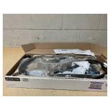 Delta Essa Matte Black Kitchen Faucet with Pull Down Sprayer, Modern Single Hole Kitchen Sink Faucet, Single Handle, Matte Black 9113-BL-DST