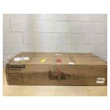 HOMCOM Convertible Floor Sofa Chair, Folding Couch Bed, Guest Chaise Lounge with 2 Pillows, Adjustable Backrest and Headrest, 51.25" L, Beige