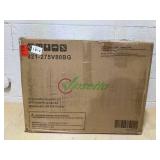 Vinsetto Massage Office Chair with 6 Vibrating Points, High Back Reclining Office Chair with Footrest and Remote, Beige