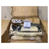 Vinsetto Massage Office Chair with 6 Vibrating Points, High Back Reclining Office Chair with Footrest and Remote, Beige