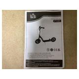 HOMCOM Kick Scooter for Kids 5-12 Years Old with Adjustable Height Handlebar, Non-slip Footplate, Big Wheels, Rear Brake, Blue