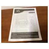 HOMCOM Shoe Bench with Storage Cabinets, Bamboo Entryway Bench with Seating Cushion, 3 Doors and Hidden Compartment for Hallway, Dark Cherry 35.25" x 12.5" x 19.25"