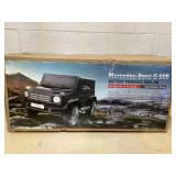 Aosom 12V Mercedes Benz G500 Licensed Kids Electric Car with Remote Control, Headlights, Music, Suspension, Storage, Black