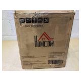 HOMCOM Skincare Fridge for Bedroom, Car with LED Mirror, Cooler and Warmer, AC/DC Powered Mini Fridge for Skincare, Beverage