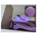 Qaba 37-Key Kids Toy Keyboard Piano Musical Electronic Instrument Grand Piano with Microphone, Stool, MP3, U-Disk, Lights for 3-6 Years, Pink