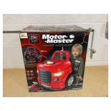 Qaba Mechanic Kids Truck Engine Toy Set, Car Service Play Set, Red