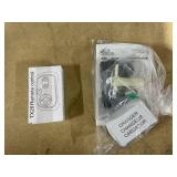 Qaba 12V Kids Ride On Car, Licensed Ford Mustang Mach-E Electric Car with Remote Control, LED Light, Music, Pink