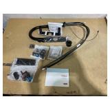 Delta Essa Matte Black Kitchen Faucet with Pull Down Sprayer, Modern Single Hole Kitchen Sink Faucet, Single Handle, Matte Black 9113-BL-DST