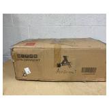 Aosom 12V Electric Toy Car with Forward Backward Function, Music, LED Headlights, for Ages 3-5 Years, White