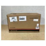 Qaba 12V Kids Electric Motorcycle w/ Twist Grip Throttle, Training Wheels, Rear Suspension & Music, Red