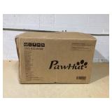 PawHut 22" 2-Tier Hamster Cage with Extra-Deep 14" Base, Small Animal Cage with Ramp, Water Bottle, Food Dish, Wheels, Black