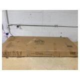 HOMCOM 39" Lift Top Coffee Table with Hidden Storage Compartment and Open Shelf, Pop Up Coffee Table for Living Room, Brown