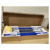 Soozier Gymnastics Bar for Kids, Adjustable Height Kip Bar for Home, Blue