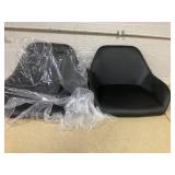 HOMCOM Adjustable Bar Stools Set of 2, Velvet Counter Height Barstool, Upholstered Kitchen Stool with Swivel Seat, Steel Frame, Footrest for Kitchen Counter and Dining Room, ?Black