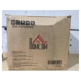 HOMCOM Adjustable Bar Stools Set of 2, Velvet Counter Height Barstool, Upholstered Kitchen Stool with Swivel Seat, Steel Frame, Footrest for Kitchen Counter and Dining Room, ?Black