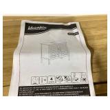 kleankin Freestanding Bathroom Sink Cabinet, Bamboo Under Sink Cabinet Cupboard Organizer with 2 Slatted Doors, Natural