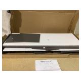 HomGarden 4 Drawers Bathroom Storage Cabinet Narrow Floor Side Cabinet for Home Kitchen Dining Room, Gray (Missing Hardware)