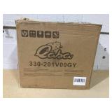 Qaba Kids Rocking Horse, Plush Toddler Ride on Toy with Realistic Neigh and Toy for 25 Years Old, Gray