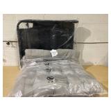 Outsunny Outdoor Folding Chaise Lounge Chair with 4-Position Adjustable Backrest, Magazine Pocket, Removable Head Pillow, Gray