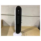 HOMCOM Oscillating Ceramic Tower Indoor Space Heater for Home, Adjustable Thermostat, 24H Timer & Remote Control, Tip-Over and Overheating Safety Protection, 25 Inches, 1500W/1000W